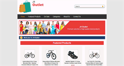 Desktop Screenshot of j4outlet.com